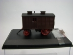  Living Wagon Maroon Red 1:76 Oxford 